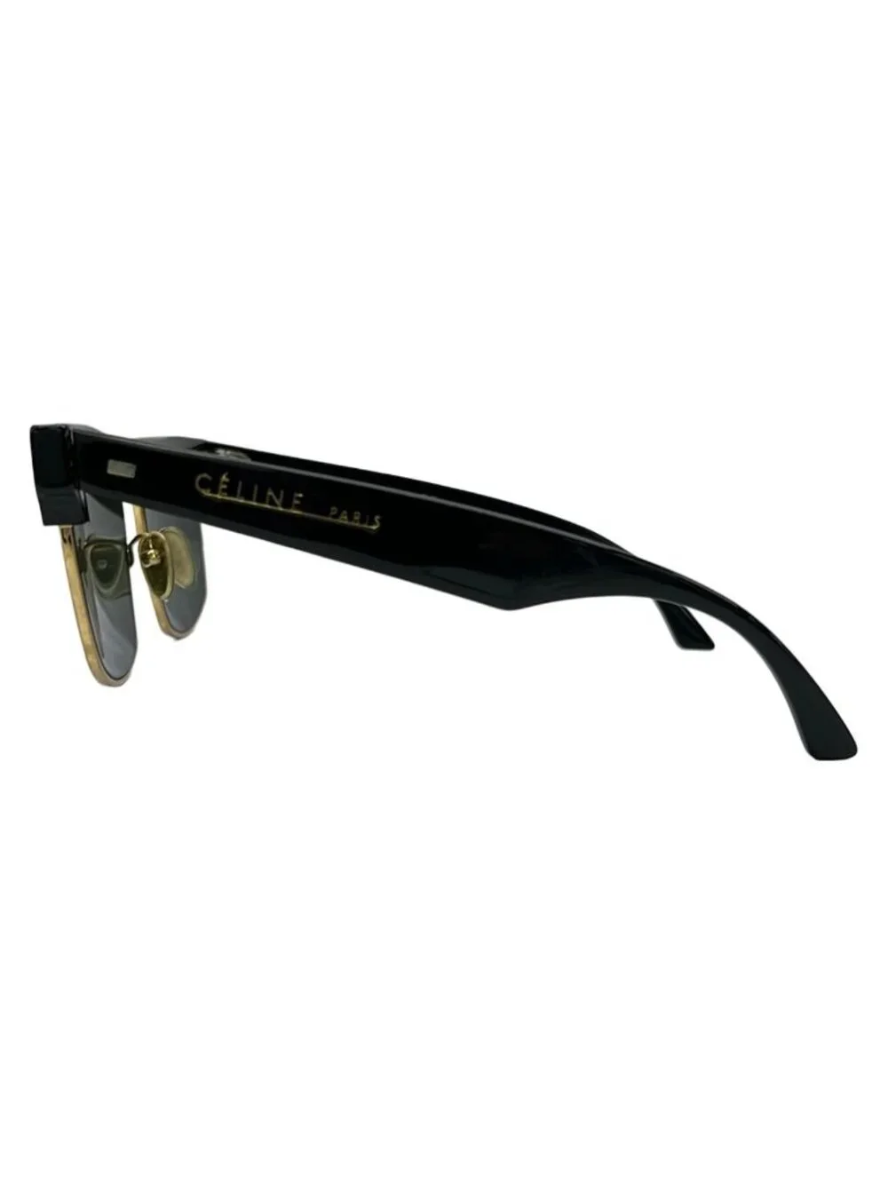 Celine Sunglasses Black Gold Eyewear